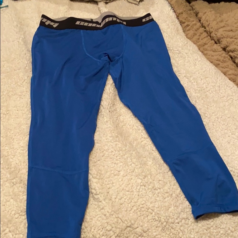 Royal blue coolomg 7/8 pants